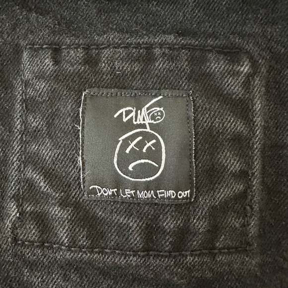 Paisley Design/ Black Denim DLMFO Jacket -unisex - Picture 5 of 10